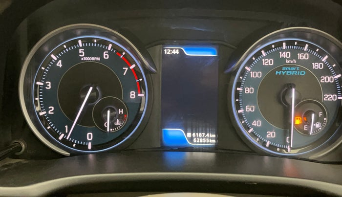 2021 Maruti Ertiga VXI SHVS, CNG, Manual, 62,845 km, Odometer Image