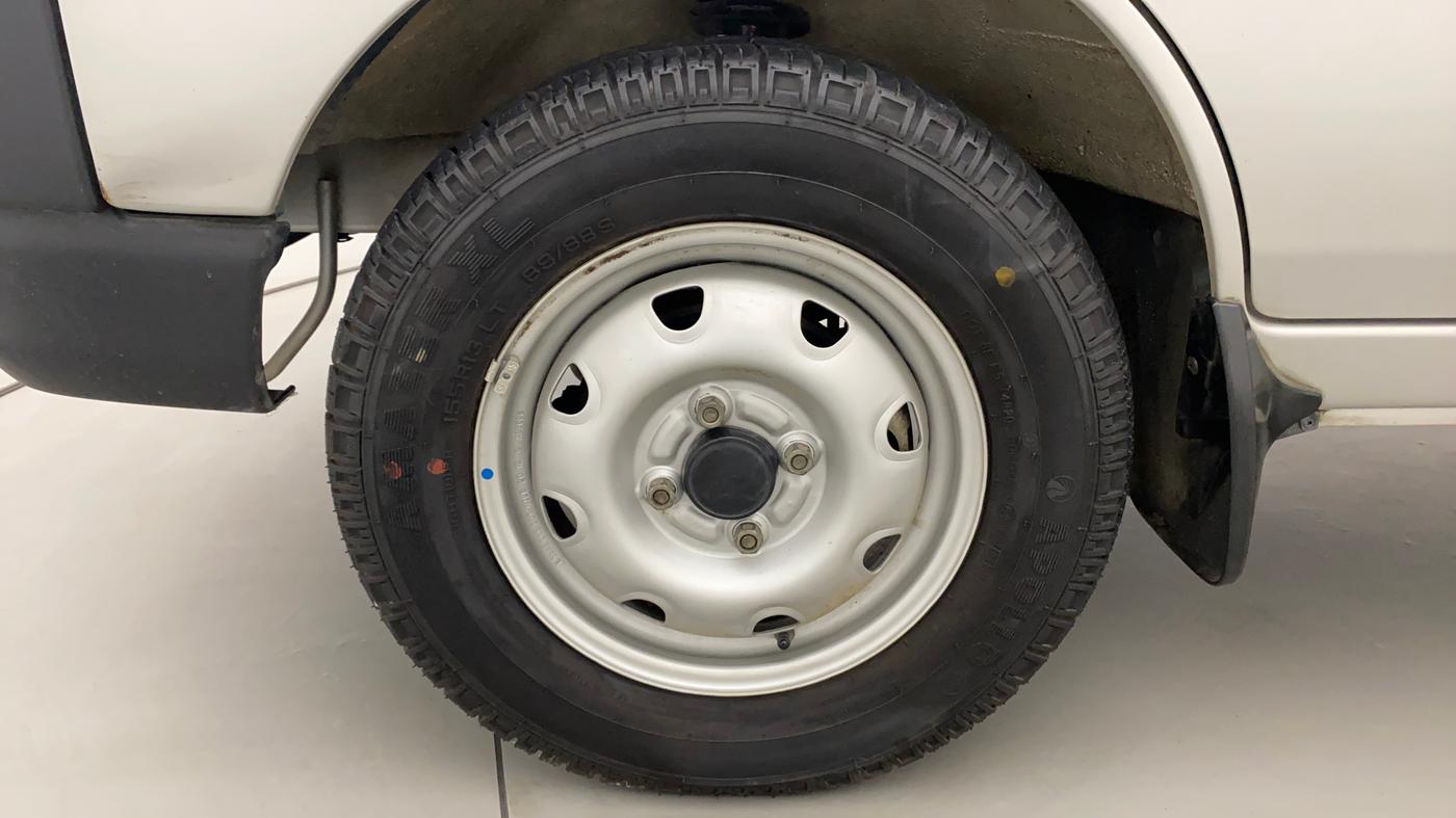 2021 Maruti Eeco 5 STR WITH A/C+HTR, Petrol, Manual, 23,147 km, Left Front Wheel