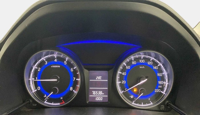 2017 Maruti Baleno DELTA PETROL 1.2, Petrol, Manual, 76,591 km, Odometer Image