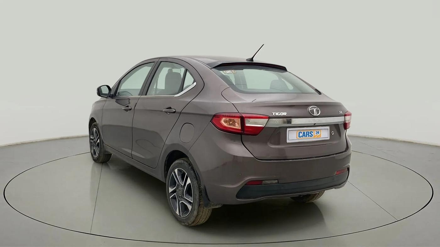 2017 Tata TIGOR XZ (O) PETROL, CNG, Manual, 45,447 km, Left Back Diagonal