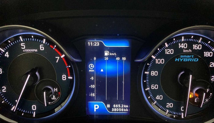 2019 Maruti Ertiga VXI AT SHVS, Petrol, Automatic, 37,985 km, Odometer Image