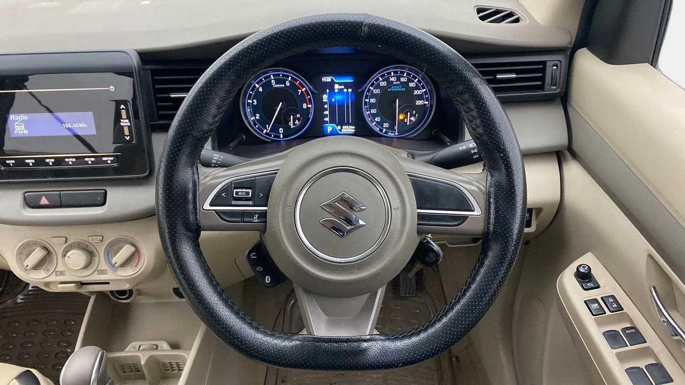 2019 Maruti Ertiga VXI AT SHVS, Petrol, Automatic, 37,985 km, Steering Wheel Close Up