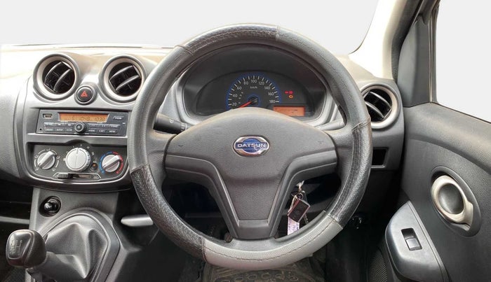 2018 Datsun Go T, Petrol, Manual, 20,526 km, Steering Wheel Close Up