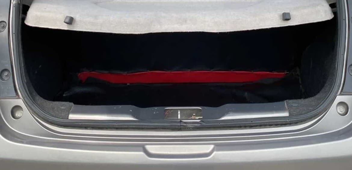 2018 Datsun Go T, Petrol, Manual, 20,526 km, Boot Inside