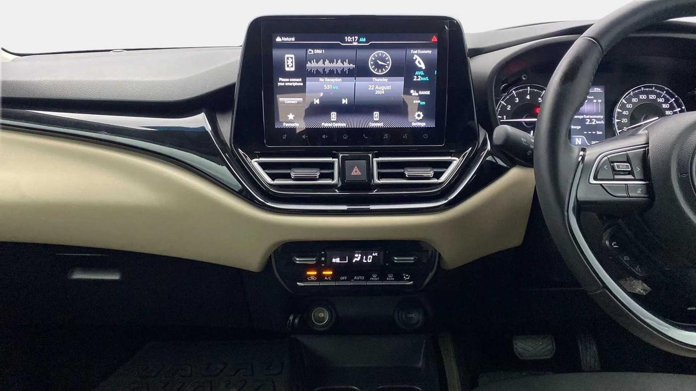 2023 Toyota Glanza V AMT, Petrol, Automatic, 24,402 km, Air Conditioner