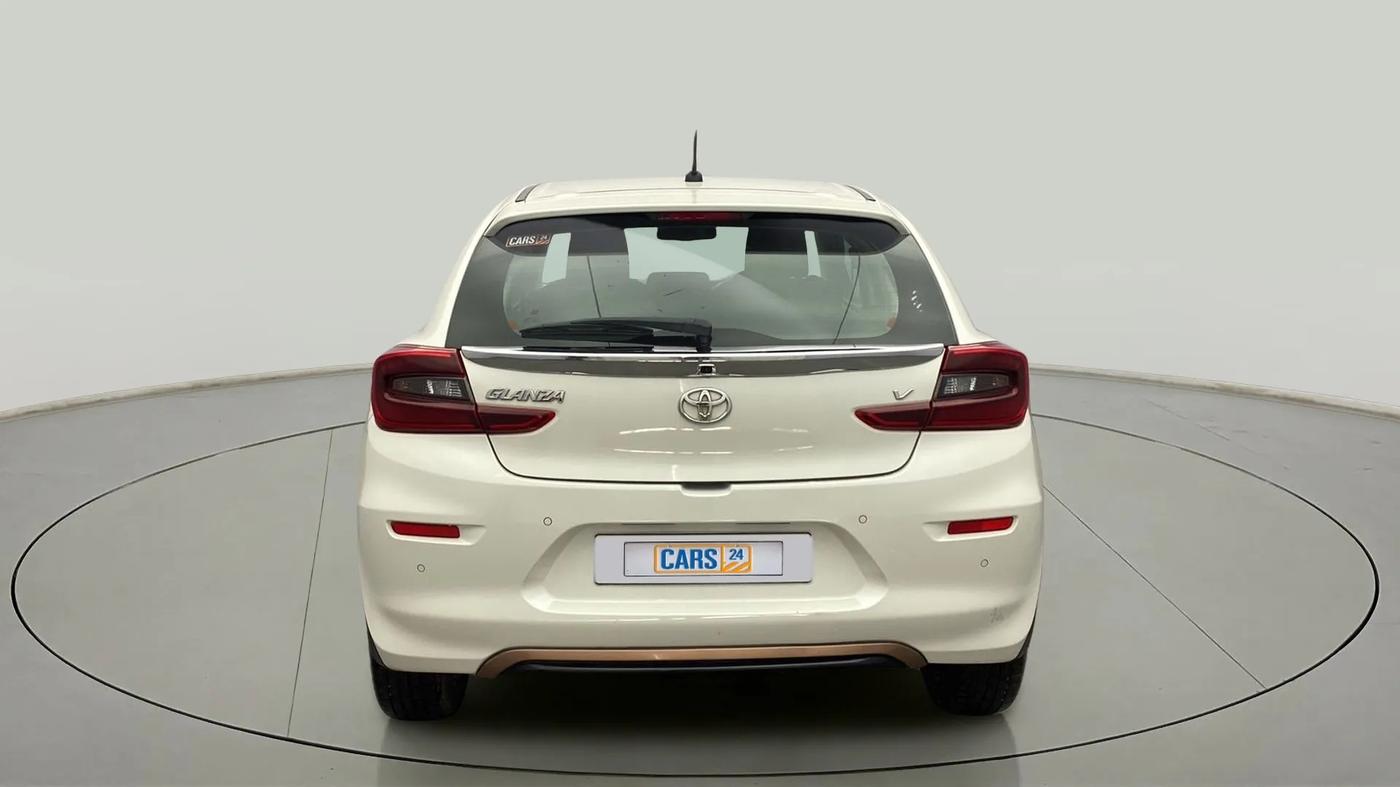 2023 Toyota Glanza V AMT, Petrol, Automatic, 24,402 km, Back/Rear