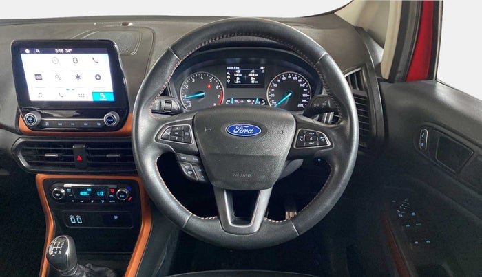 2020 Ford Ecosport TITANIUM 1.5 SPORTS(SUNROOF) PETROL, Petrol, Manual, 33,868 km, Steering Wheel Close Up