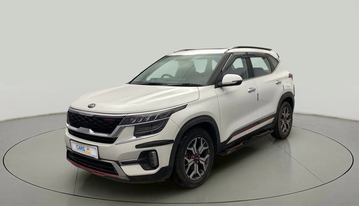 2020 KIA SELTOS GTX 1.4 PETROL, Petrol, Manual, 34,499 km, Left Front Diagonal