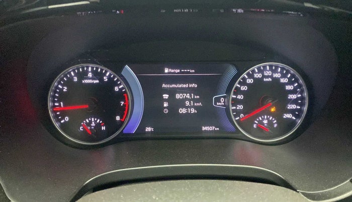 2020 KIA SELTOS GTX 1.4 PETROL, Petrol, Manual, 34,499 km, Odometer Image