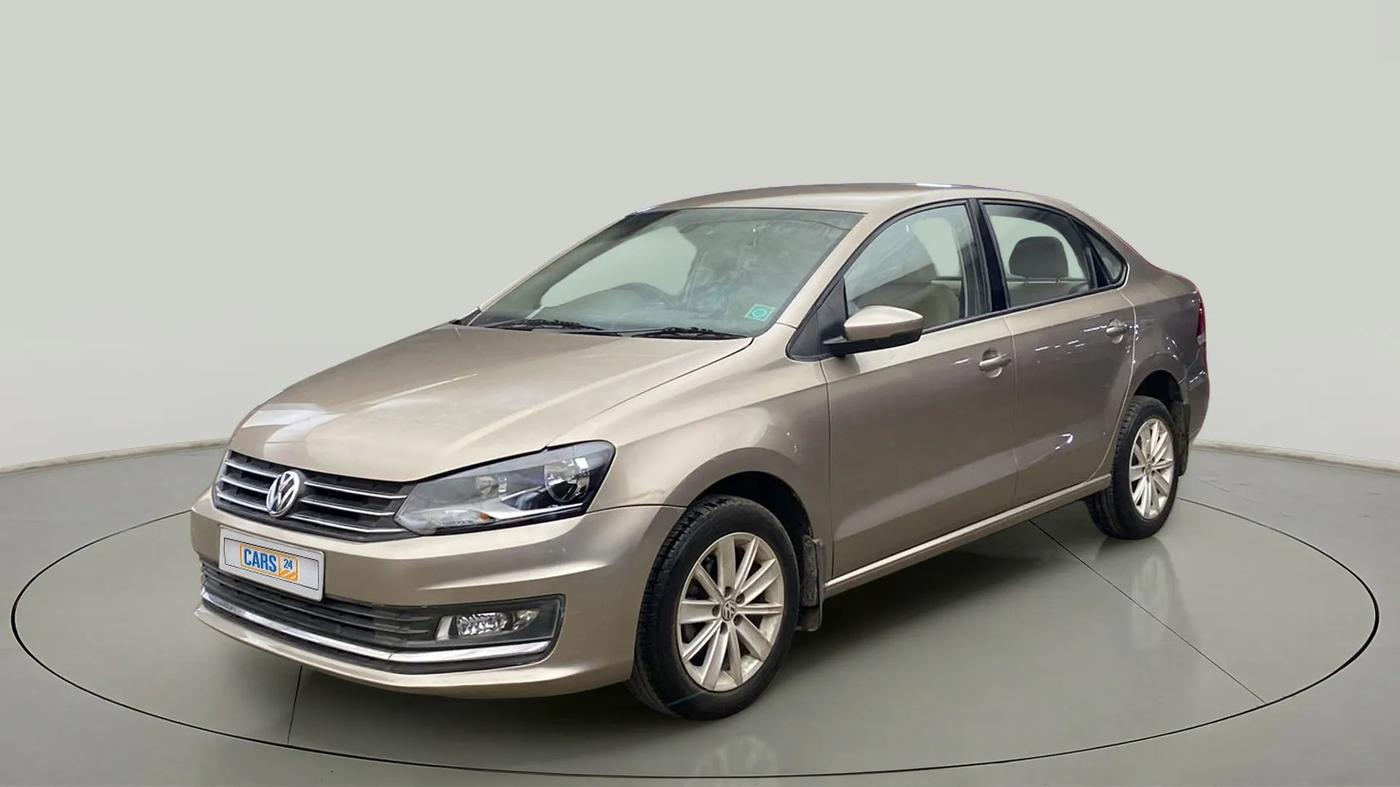 2016 Volkswagen Vento HIGHLINE 1.6 MPI, Petrol, Manual, 58,784 km, Left Front Diagonal