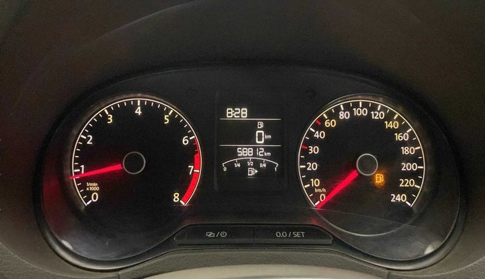 2016 Volkswagen Vento HIGHLINE 1.6 MPI, Petrol, Manual, 58,784 km, Odometer Image