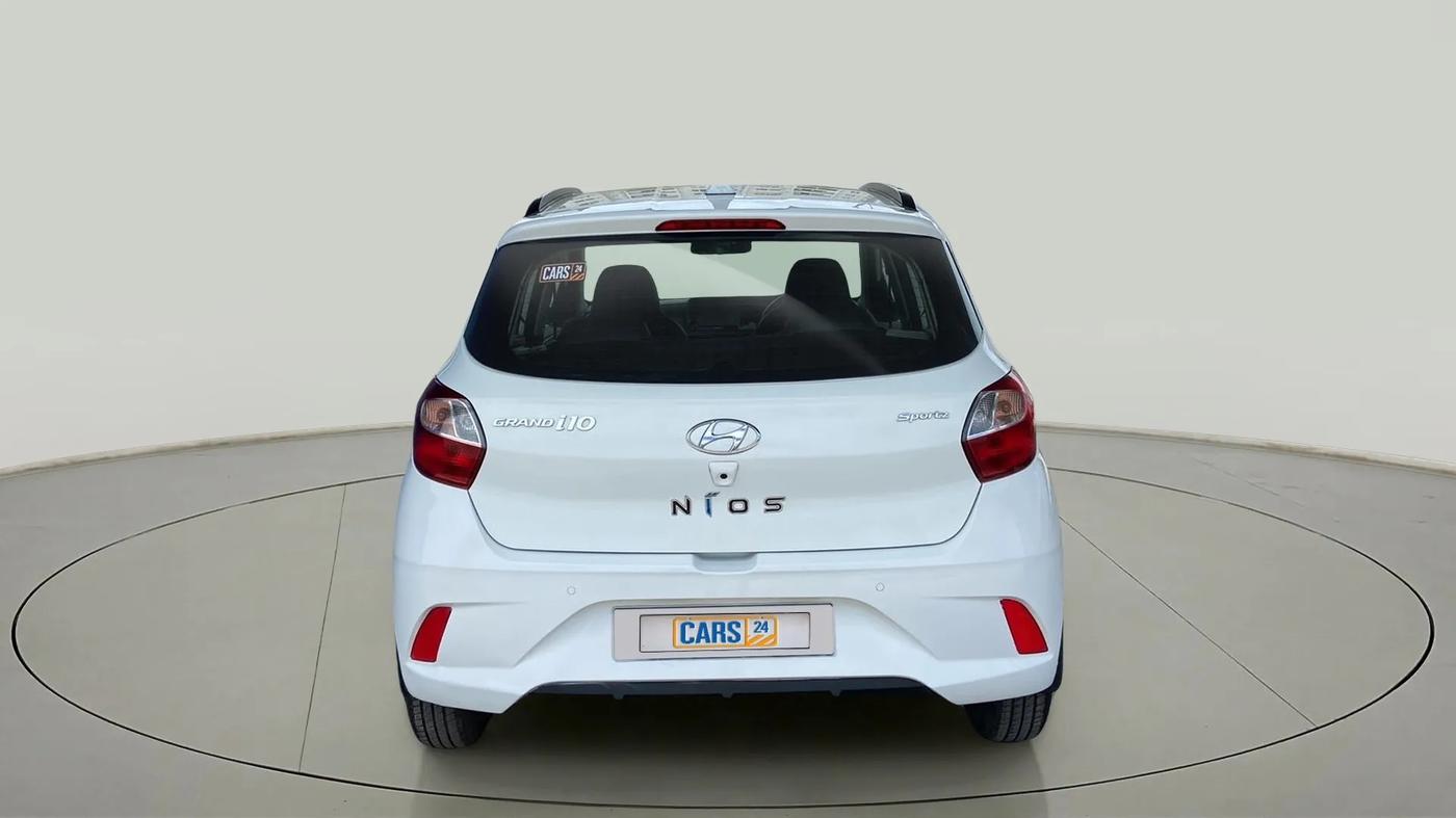 2021 Hyundai GRAND I10 NIOS SPORTZ AMT 1.2 KAPPA VTVT, Petrol, Automatic, 50,099 km, Back/Rear