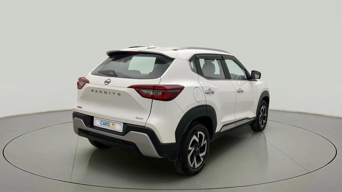 2023 Nissan MAGNITE XV PREMIUM TURBO (O) CVT, Petrol, Automatic, 10,864 km, Right Back Diagonal
