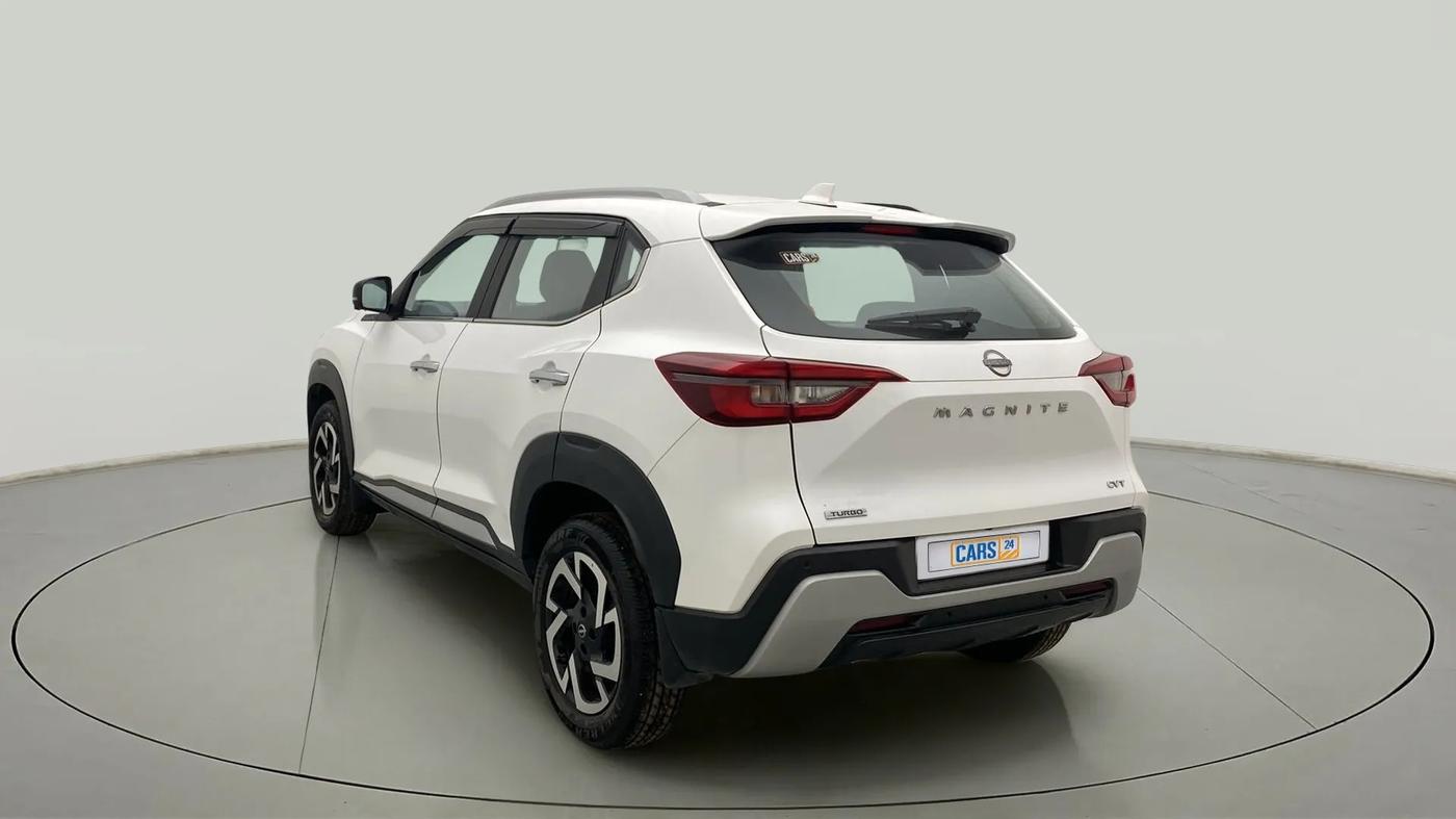 2023 Nissan MAGNITE XV PREMIUM TURBO (O) CVT, Petrol, Automatic, 10,864 km, Left Back Diagonal