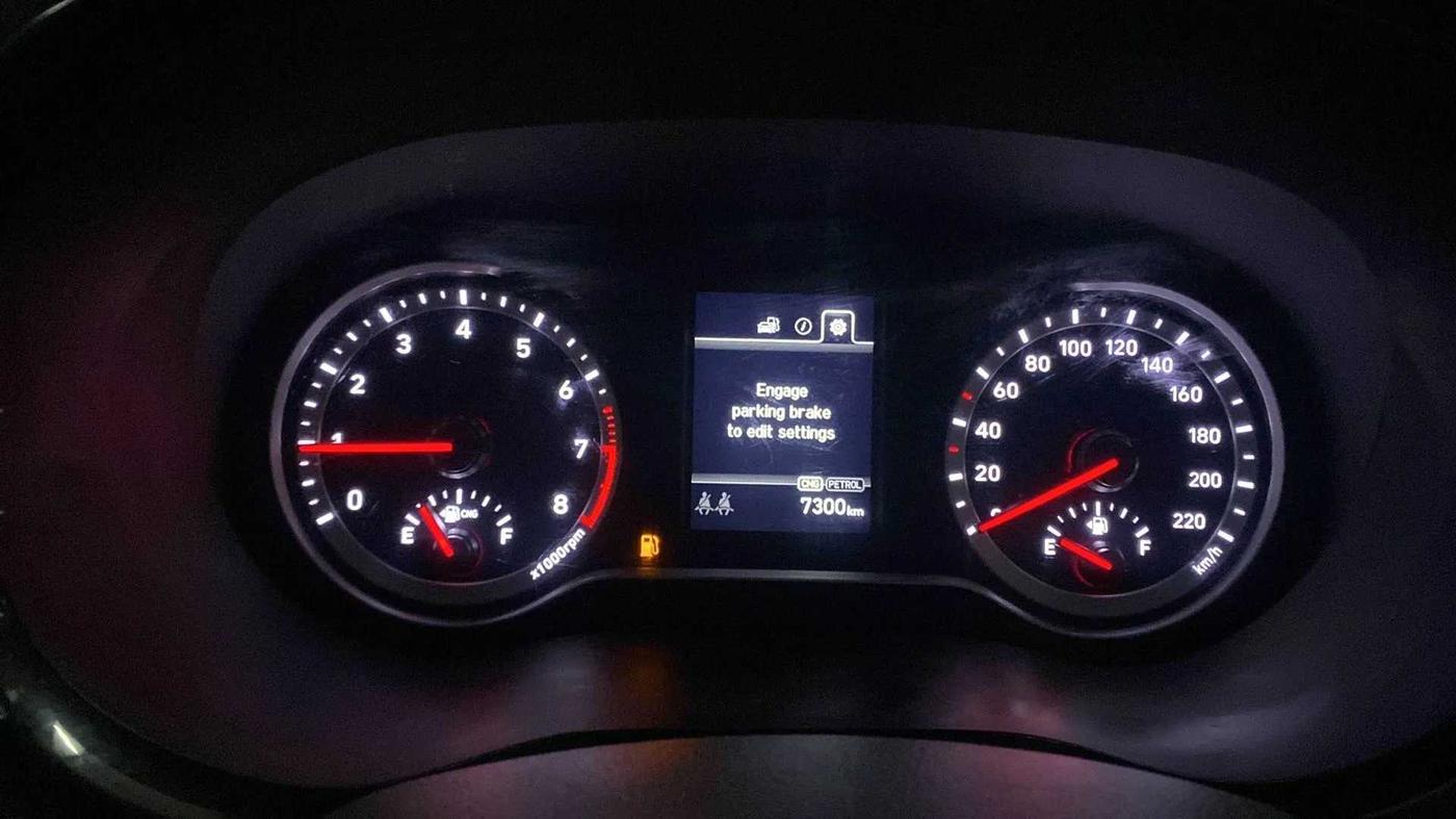 2023 Hyundai AURA SX 1.2 CNG, CNG, Manual, 7,750 km, Odometer Image