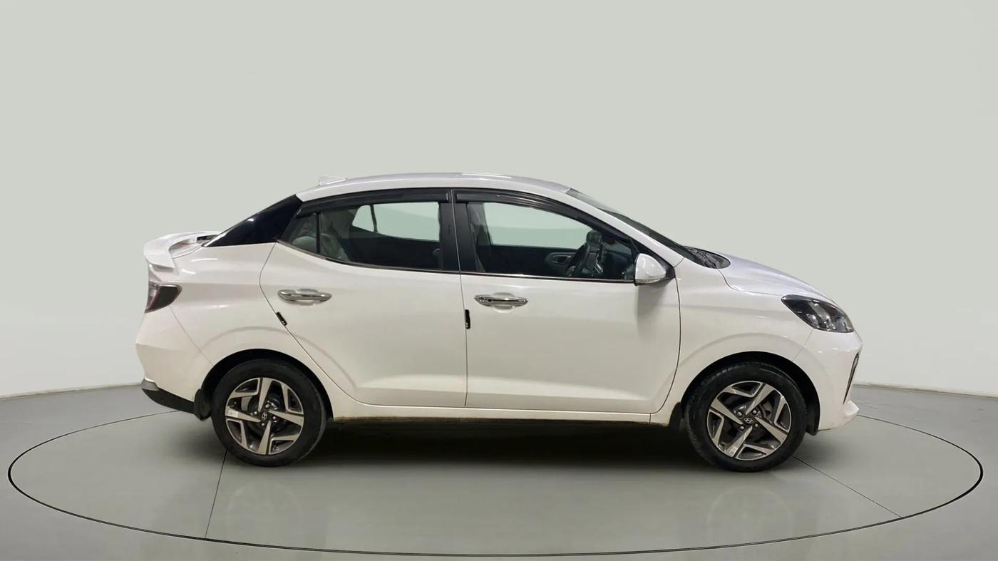 2023 Hyundai AURA SX 1.2 CNG, CNG, Manual, 7,750 km, Right Side View
