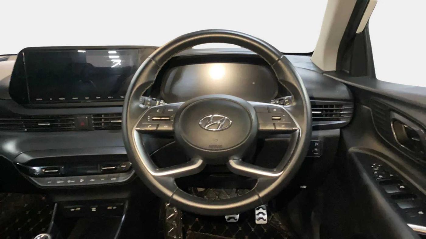 2021 Hyundai NEW I20 Asta 1.0 GDI Turbo IMT, Petrol, Manual, 49,988 km, Steering Wheel Close Up