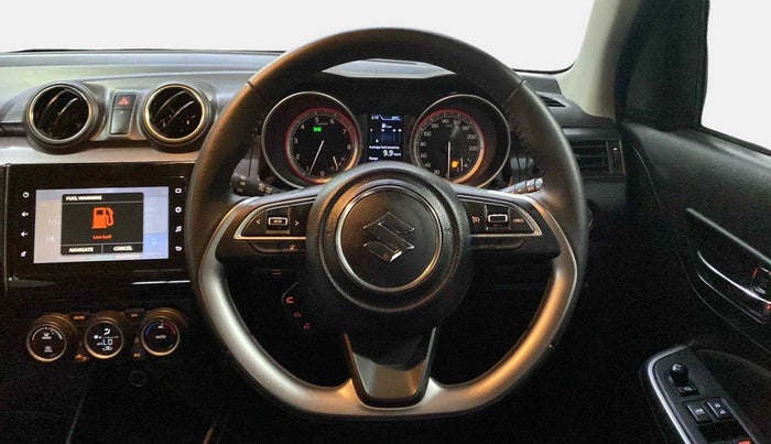 2023 Maruti Swift ZXI PLUS AMT DUAL TONE, Petrol, Automatic, 3,451 km, Steering Wheel Close Up