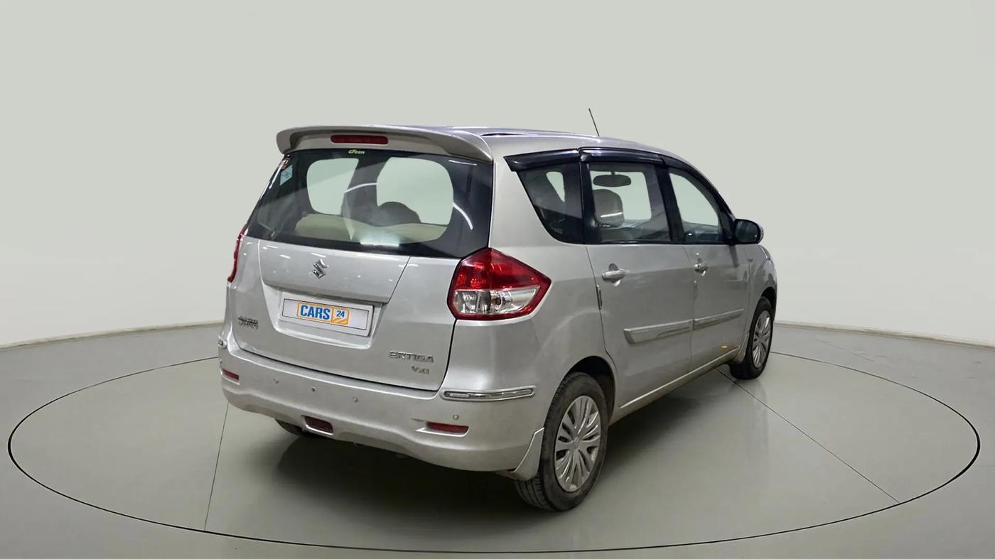 2013 Maruti Ertiga VXI CNG, CNG, Manual, 93,228 km, Right Back Diagonal