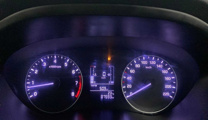 2017 Hyundai Elite i20 ASTA 1.2 DUAL TONE, Petrol, Manual, 87,642 km, Odometer Image