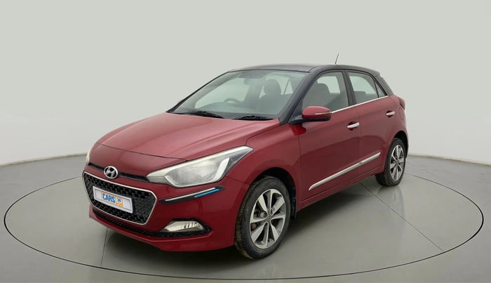 2017 Hyundai Elite i20 ASTA 1.2 DUAL TONE, Petrol, Manual, 87,642 km, Left Front Diagonal