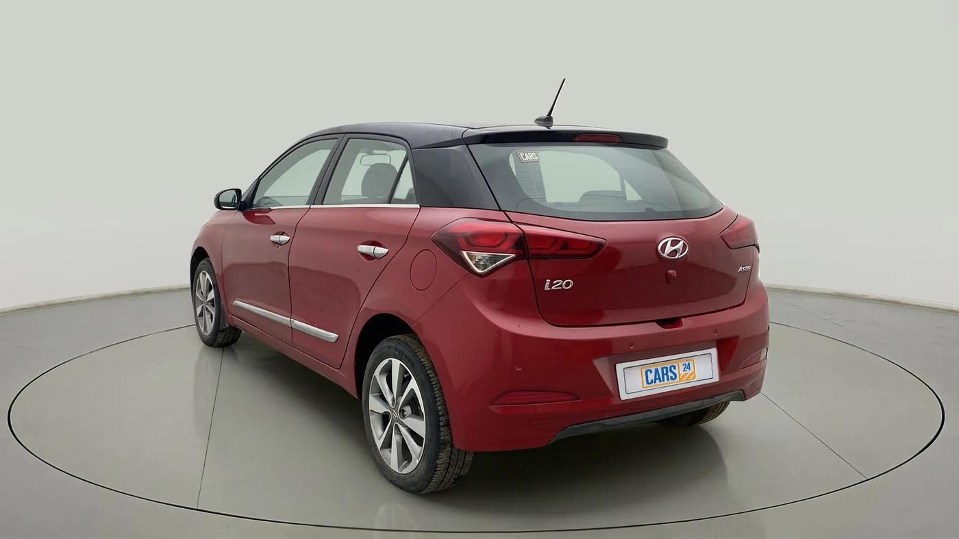 2017 Hyundai Elite i20 ASTA 1.2 DUAL TONE, CNG, Manual, 87,642 km, Left Back Diagonal