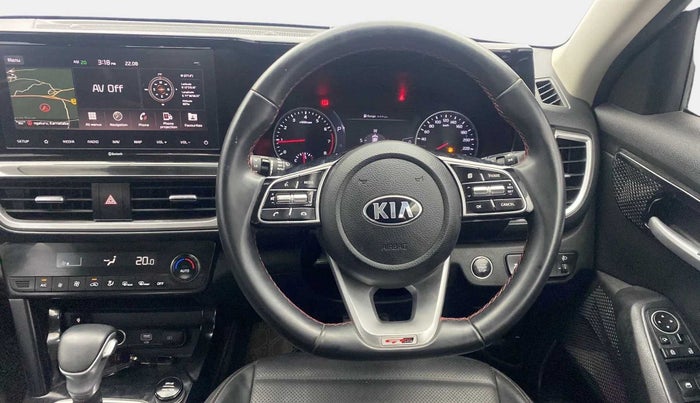 2020 KIA SELTOS GTX AT 1.4 PETROL, Petrol, Automatic, 29,936 km, Steering Wheel Close Up