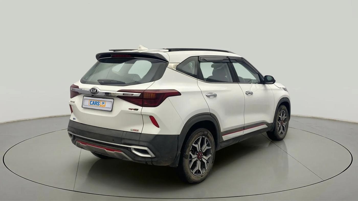 2020 KIA SELTOS GTX AT 1.4 PETROL, Petrol, Automatic, 29,936 km, Right Back Diagonal