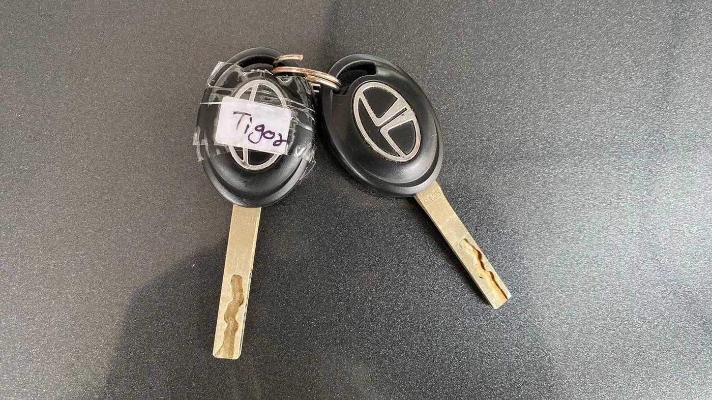2023 Tata TIGOR XM PETROL, Petrol, Manual, 4,246 km, Key Close Up