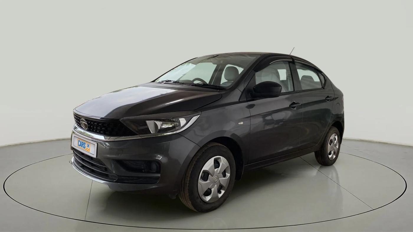 2023 Tata TIGOR XM PETROL, Petrol, Manual, 4,246 km, Left Front Diagonal