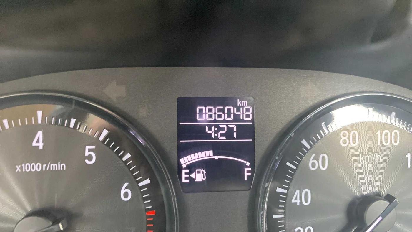 2018 Honda Amaze 1.2L I-VTEC S, CNG, Manual, 86,038 km, Odometer Image