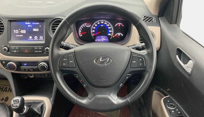 2018 Hyundai Grand i10 ASTA 1.2 KAPPA VTVT, Petrol, Manual, 52,878 km, Steering Wheel Close Up