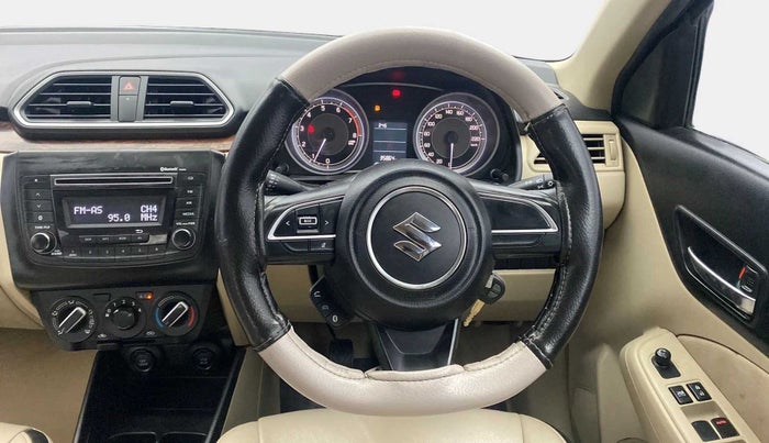 2017 Maruti Dzire VXI, Petrol, Manual, 35,892 km, Steering Wheel Close Up