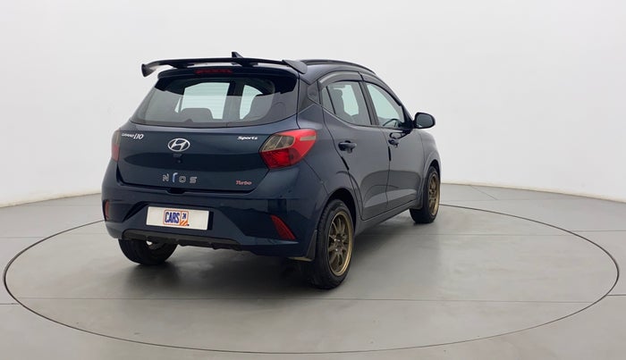 2022 Hyundai GRAND I10 NIOS SPORTZ 1.0 TURBO GDI, Petrol, Manual, 24,188 km, Right Back Diagonal