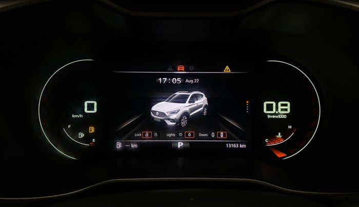 2022 MG ASTOR SAVVY 1.5 CVT, Petrol, Automatic, 13,163 km, Odometer Image