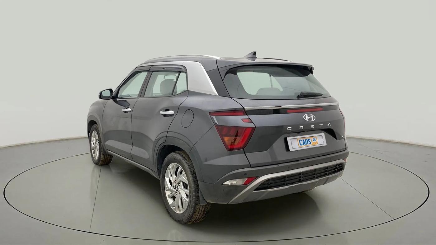 2020 Hyundai Creta SX IVT 1.5 PETROL, Petrol, Automatic, 48,096 km, Left Back Diagonal