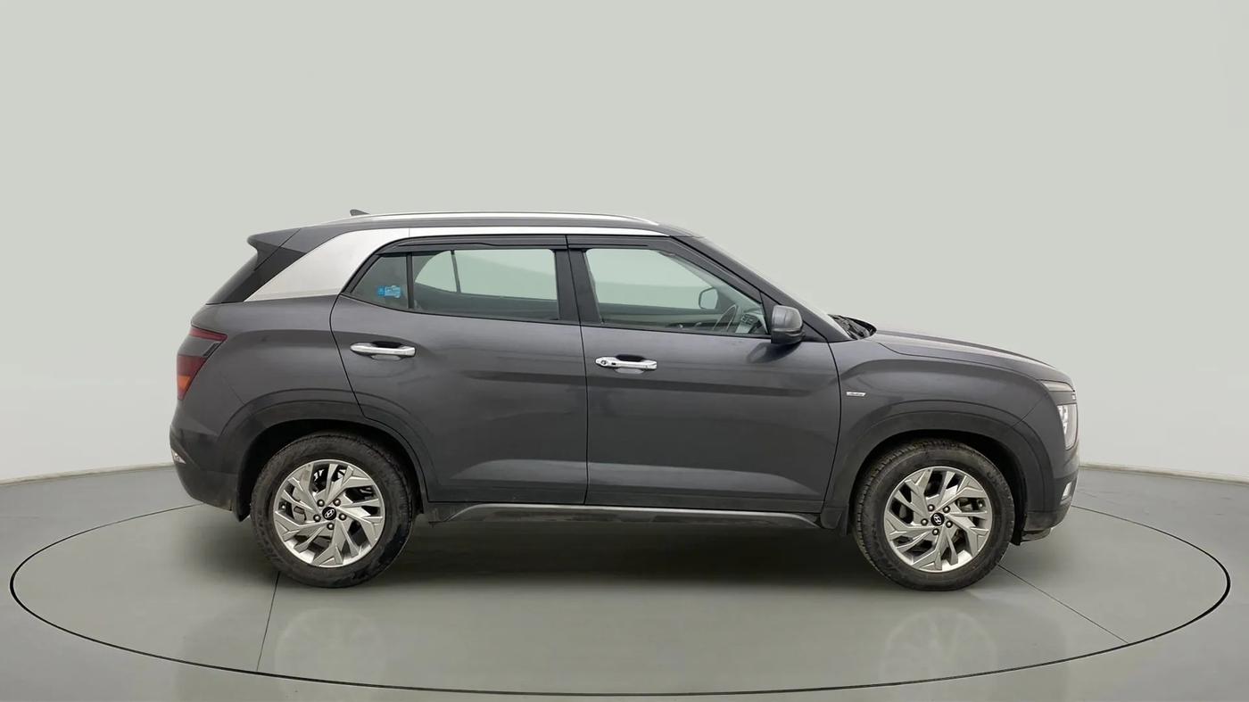 2020 Hyundai Creta SX IVT 1.5 PETROL, Petrol, Automatic, 48,096 km, Right Side View
