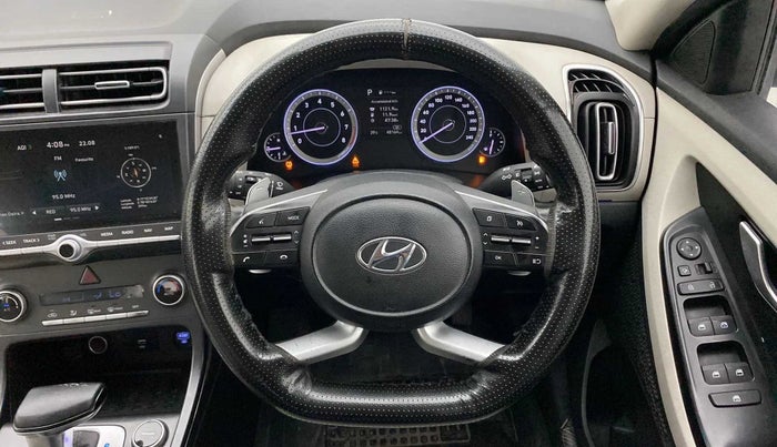 2020 Hyundai Creta SX IVT 1.5 PETROL, Petrol, Automatic, 48,096 km, Steering Wheel Close Up
