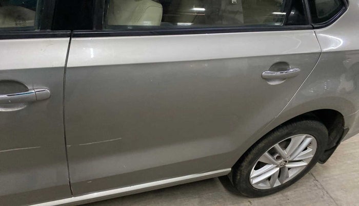 2017 Skoda Rapid STYLE 1.6 MPI AT, Petrol, Automatic, 50,496 km, Rear left door - Minor scratches