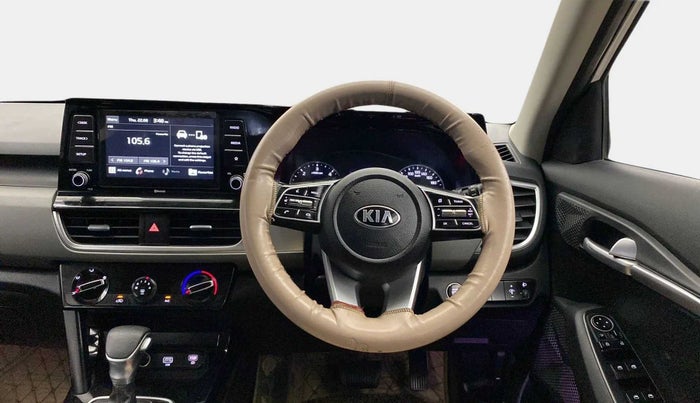 2019 KIA SELTOS HTK PLUS AT 1.5 DIESEL, Diesel, Automatic, 88,404 km, Steering Wheel Close Up