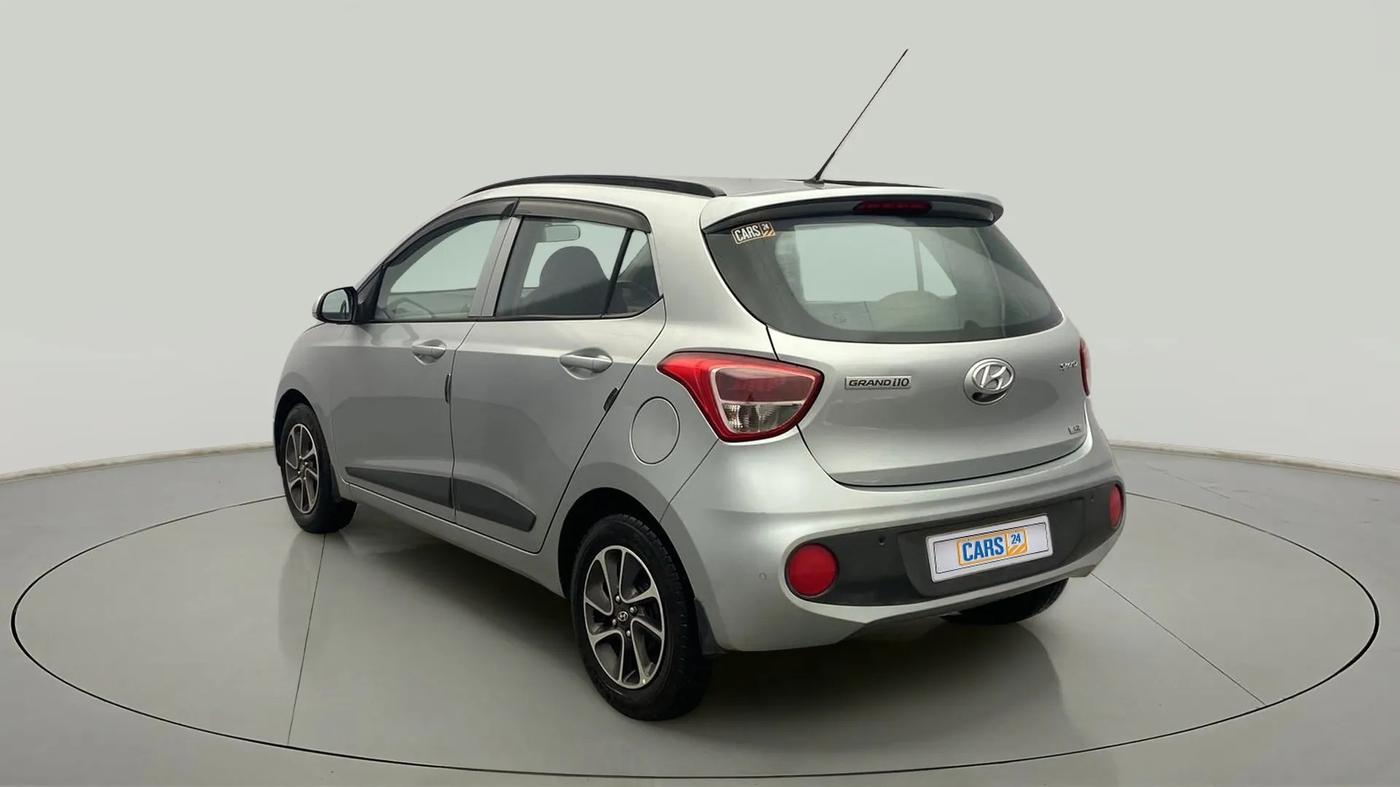 2019 Hyundai Grand i10 SPORTZ AT 1.2 KAPPA VTVT, Petrol, Automatic, 86,752 km, Left Back Diagonal