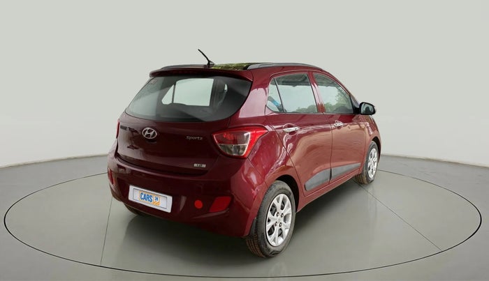 2013 Hyundai Grand i10 SPORTZ 1.2 KAPPA VTVT, Petrol, Manual, 68,155 km, Right Back Diagonal