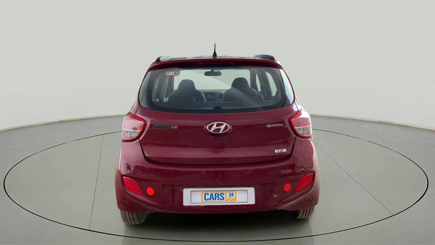 2013 Hyundai Grand i10 SPORTZ 1.2 KAPPA VTVT, Petrol, Manual, 68,155 km, Back/Rear