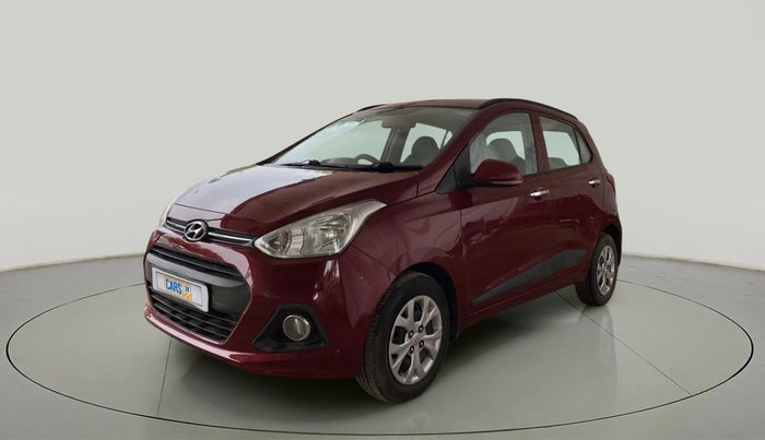 2013 Hyundai Grand i10 SPORTZ 1.2 KAPPA VTVT, Petrol, Manual, 68,155 km, Left Front Diagonal