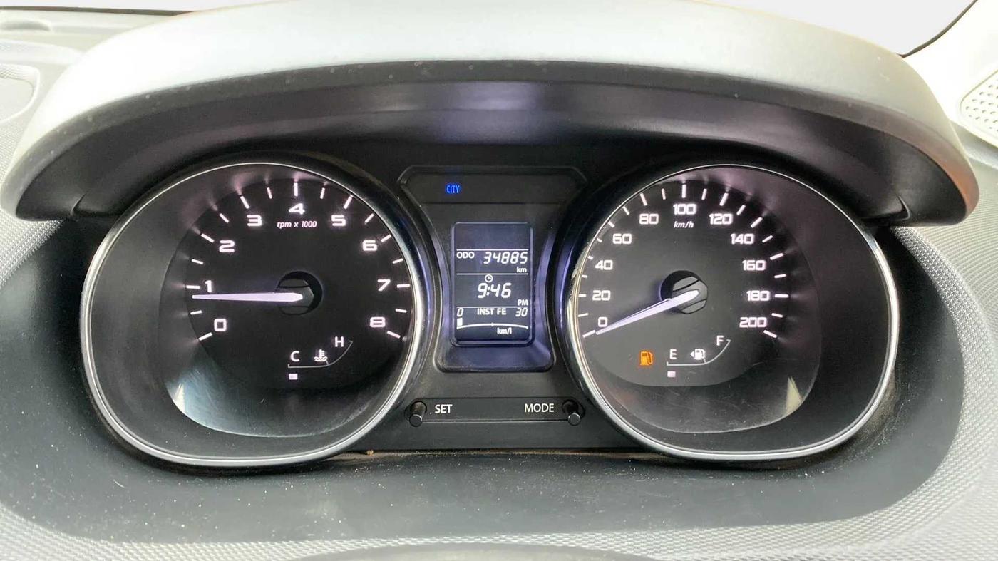 2017 Tata Tiago XZ PETROL, Petrol, Manual, 34,970 km, Odometer Image