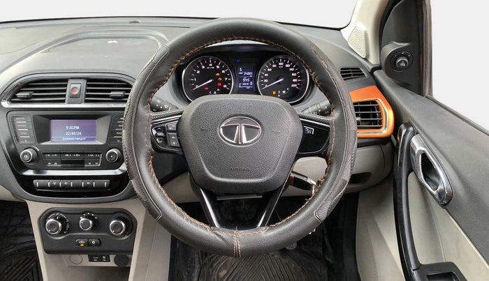 2017 Tata Tiago XZ PETROL, Petrol, Manual, 34,970 km, Steering Wheel Close Up