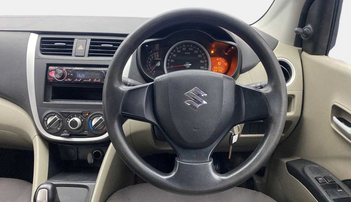 2015 Maruti Celerio VXI AMT, Petrol, Automatic, 53,160 km, Steering Wheel Close Up