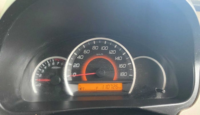 2014 Maruti Wagon R 1.0 VXI, Petrol, Manual, 1,10,723 km, Odometer Image