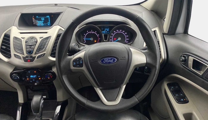 2017 Ford Ecosport TITANIUM 1.5L PETROL AT, Petrol, Automatic, 40,590 km, Steering Wheel Close Up