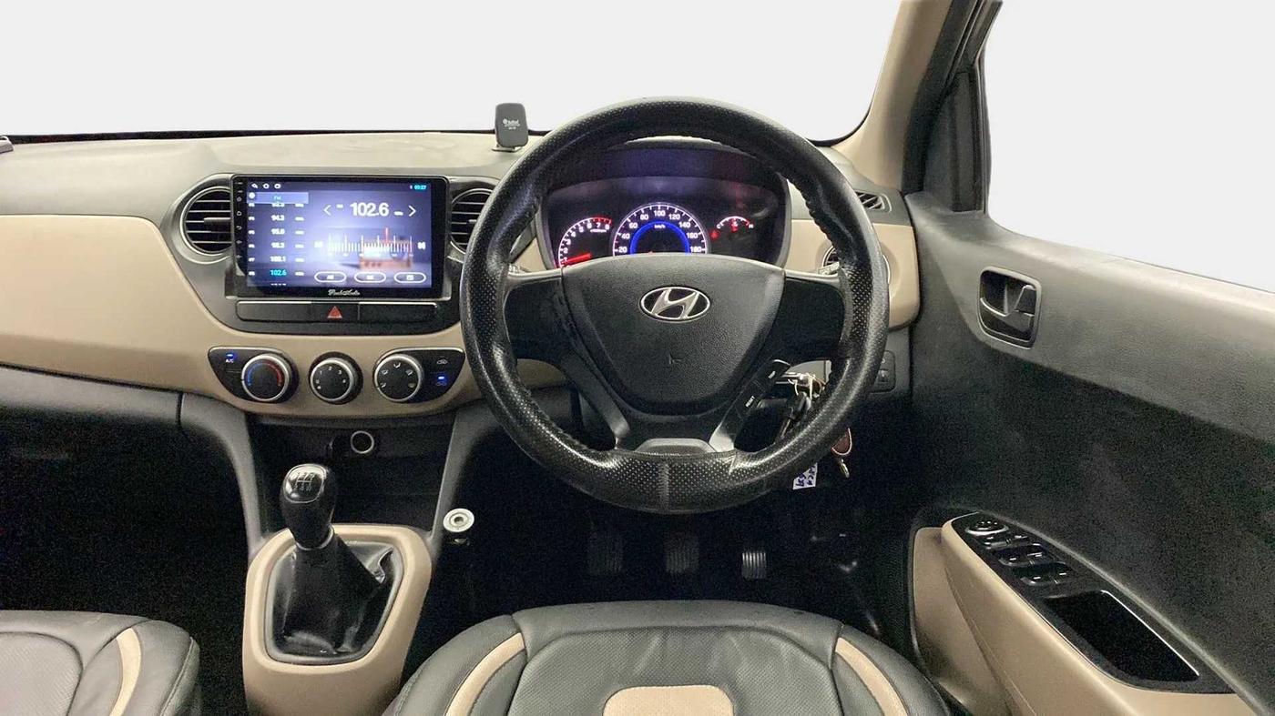 2015 Hyundai Grand i10 MAGNA 1.2 KAPPA VTVT, Petrol, Manual, 48,043 km, Steering Wheel Close Up